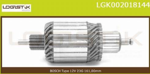 LGK LGK002018144 - Induit, démarreur cwaw.fr