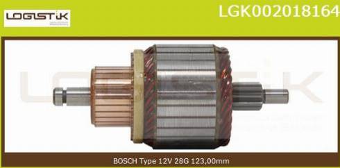 LGK LGK002018164 - Induit, démarreur cwaw.fr