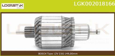 LGK LGK002018166 - Induit, démarreur cwaw.fr