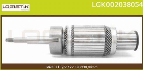 LGK LGK002038054 - Induit, démarreur cwaw.fr