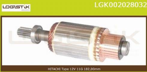 LGK LGK002028032 - Induit, démarreur cwaw.fr