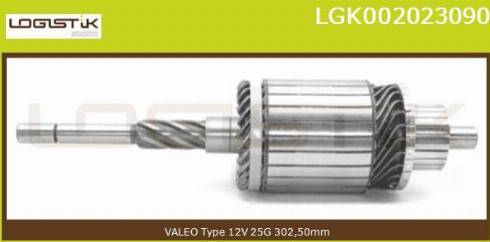 LGK LGK002023090 - Induit, démarreur cwaw.fr