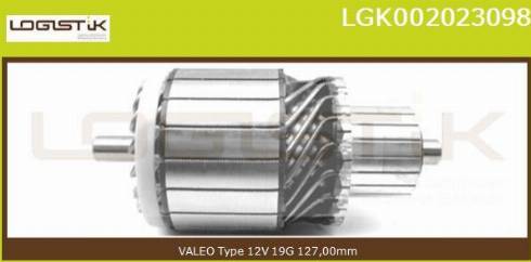 LGK LGK002023098 - Induit, démarreur cwaw.fr