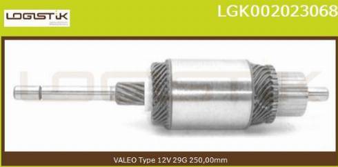 LGK LGK002023068 - Induit, démarreur cwaw.fr