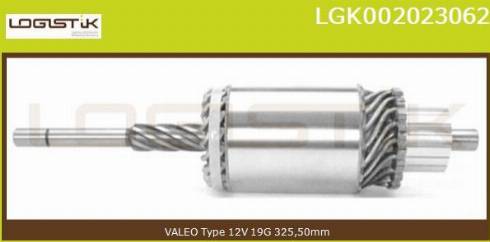 LGK LGK002023062 - Induit, démarreur cwaw.fr