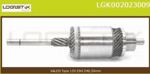 LGK LGK002023009 - Induit, démarreur cwaw.fr