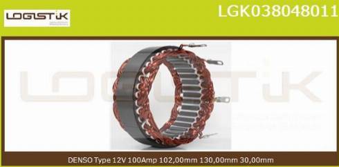 LGK LGK038048011 - Stator, alternateur cwaw.fr