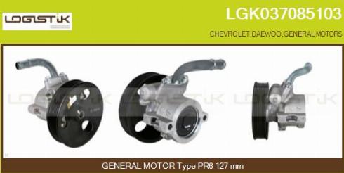 LGK LGK037085103 - Pompe hydraulique, direction cwaw.fr