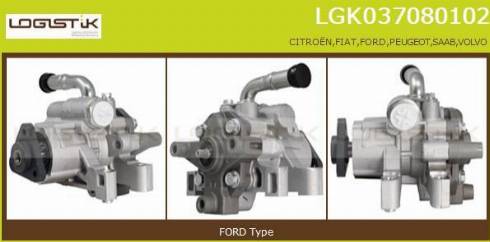 LGK LGK037080102 - Pompe hydraulique, direction cwaw.fr