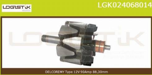 LGK LGK024068014 - Rotor, alternateur cwaw.fr