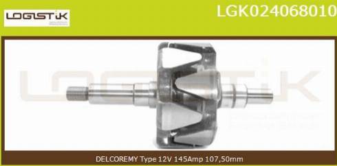 LGK LGK024068010 - Rotor, alternateur cwaw.fr