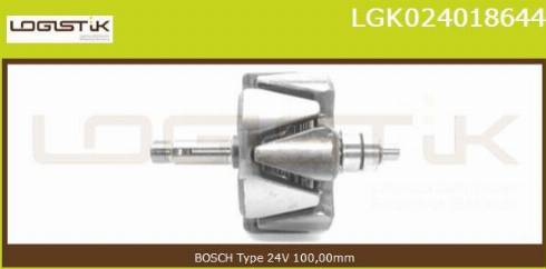 LGK LGK024018644 - Rotor, alternateur cwaw.fr