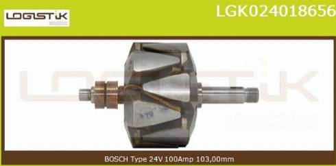 LGK LGK024018656 - Rotor, alternateur cwaw.fr