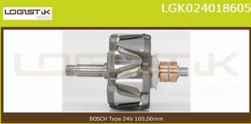 LGK LGK024018605 - Rotor, alternateur cwaw.fr