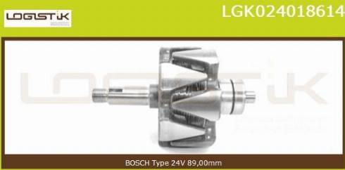 LGK LGK024018614 - Rotor, alternateur cwaw.fr