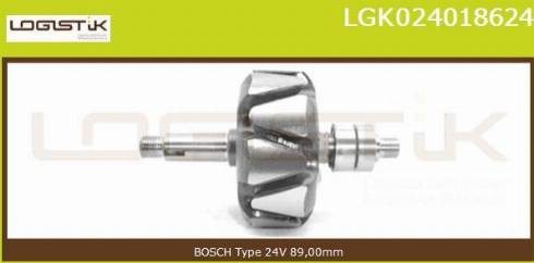 LGK LGK024018624 - Rotor, alternateur cwaw.fr