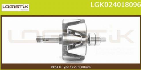 LGK LGK024018096 - Rotor, alternateur cwaw.fr