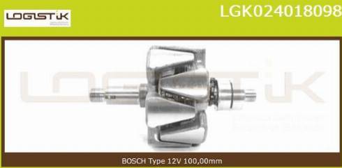 LGK LGK024018098 - Rotor, alternateur cwaw.fr