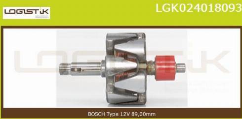 LGK LGK024018093 - Rotor, alternateur cwaw.fr