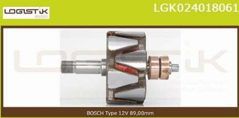 LGK LGK024018061 - Rotor, alternateur cwaw.fr