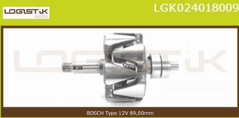 LGK LGK024018009 - Rotor, alternateur cwaw.fr