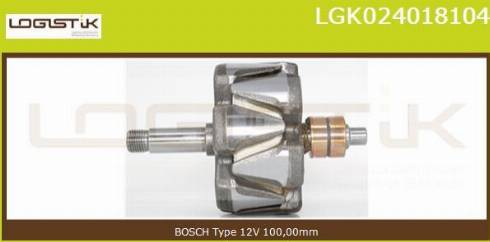 LGK LGK024018104 - Rotor, alternateur cwaw.fr