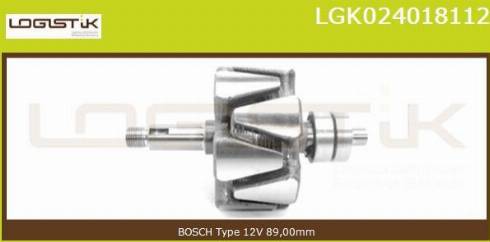 LGK LGK024018112 - Rotor, alternateur cwaw.fr