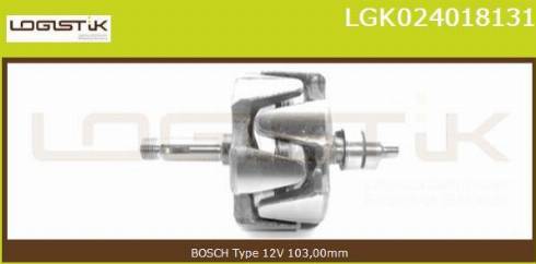 LGK LGK024018131 - Rotor, alternateur cwaw.fr