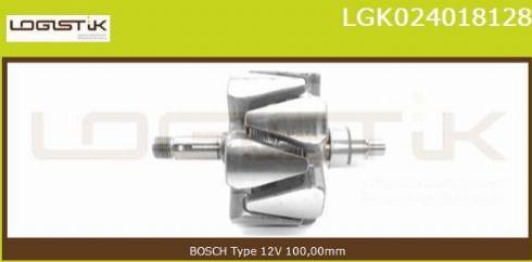 LGK LGK024018128 - Rotor, alternateur cwaw.fr