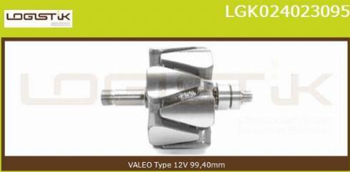 LGK LGK024023095 - Rotor, alternateur cwaw.fr