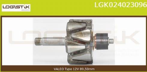 LGK LGK024023096 - Rotor, alternateur cwaw.fr