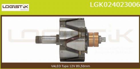 LGK LGK024023006 - Rotor, alternateur cwaw.fr