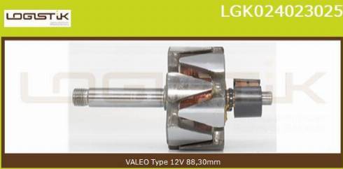 LGK LGK024023025 - Rotor, alternateur cwaw.fr