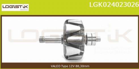 LGK LGK024023026 - Rotor, alternateur cwaw.fr