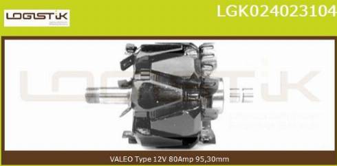 LGK LGK024023104 - Rotor, alternateur cwaw.fr