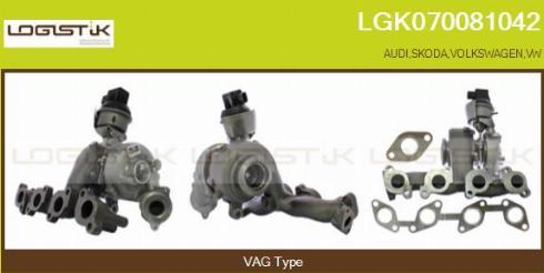 LGK LGK070081042 - Turbocompresseur, suralimentation cwaw.fr