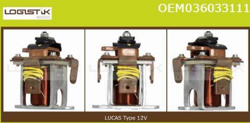 LGK OEM036033111 - Contacteur, démarreur cwaw.fr