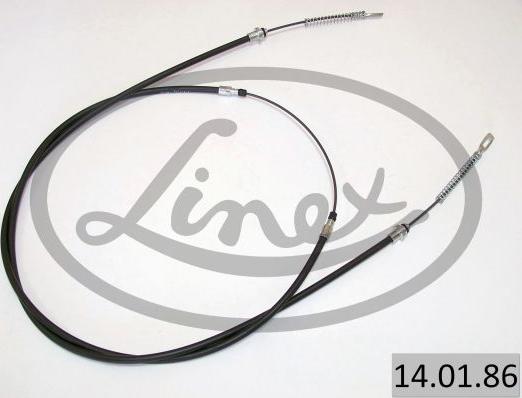 Linex 14.01.86 - Tirette à câble, frein de stationnement cwaw.fr