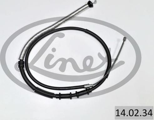 Linex 14.02.34 - Tirette à câble, frein de stationnement cwaw.fr