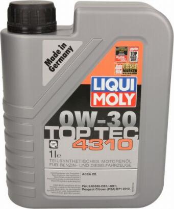 Liqui Moly P003590 - Huile moteur cwaw.fr