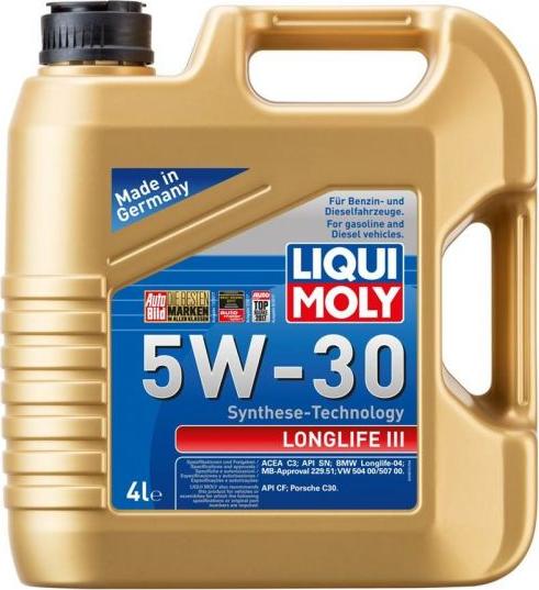 Liqui Moly P003760 - Huile moteur cwaw.fr