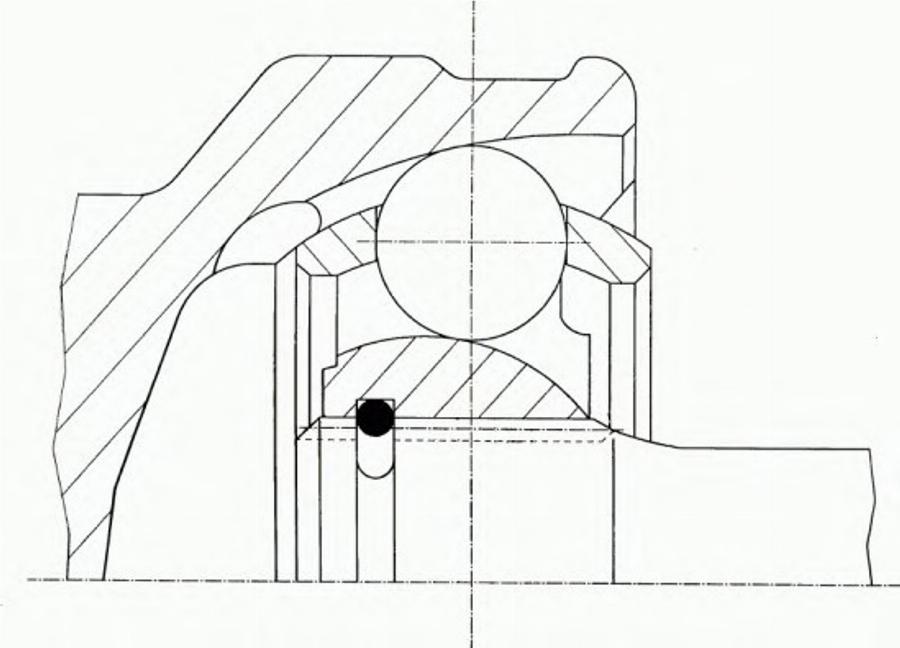 Löbro 303851 - Jeu de joints, arbre de transmission cwaw.fr