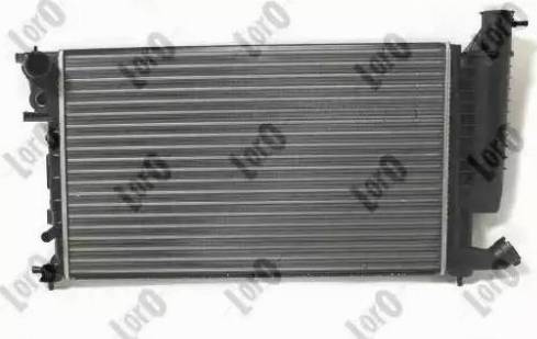 Loro 009-017-0042 - Radiateur, refroidissement du moteur cwaw.fr