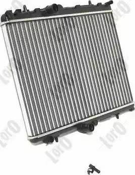 Loro 009-017-0011 - Radiateur, refroidissement du moteur cwaw.fr