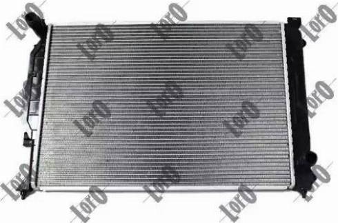 Loro 003-017-0008-B - Radiateur, refroidissement du moteur cwaw.fr