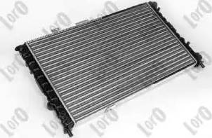 Loro 002-017-0009 - Radiateur, refroidissement du moteur cwaw.fr