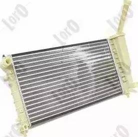 Loro 016-017-0058 - Radiateur, refroidissement du moteur cwaw.fr