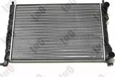 Loro 016-017-0010 - Radiateur, refroidissement du moteur cwaw.fr