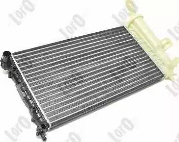 Loro 016-017-0022 - Radiateur, refroidissement du moteur cwaw.fr