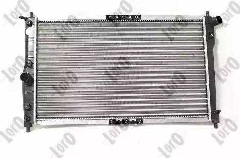 Loro 011-017-0001 - Radiateur, refroidissement du moteur cwaw.fr